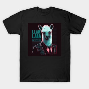 Get Your Groove On with the Miami Vice Lama T-Shirt